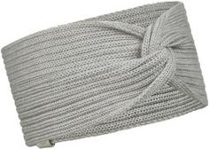 BUFF Merino Knitted Stirnband norval light grey