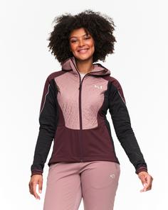 Rückansicht von Kari Traa TIRILL Laufjacke Damen taupe