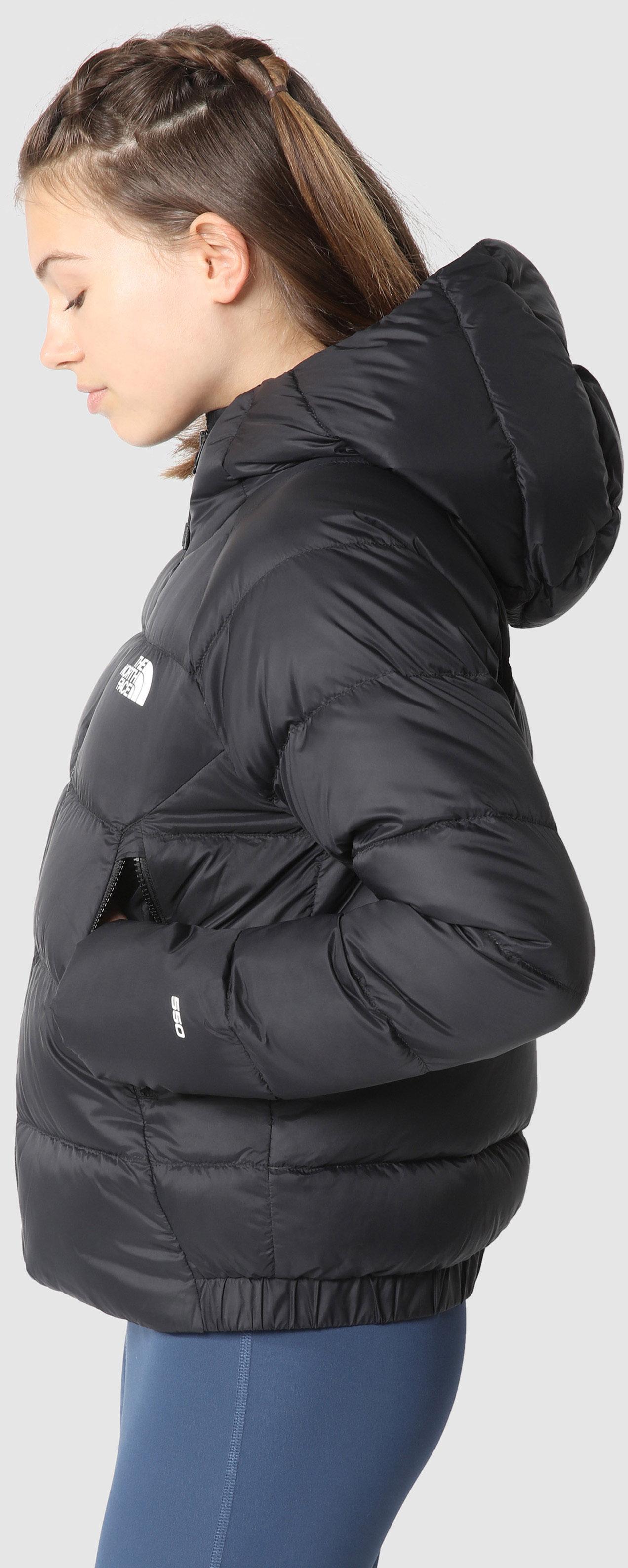 The north face nuptse crop best sale winterjacke damen