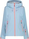 CMP WOMAN JACKET FIX HOOD Skijacke Damen - cristall blue