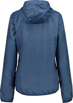 Rückansicht von CMP Regenjacke Damen blue