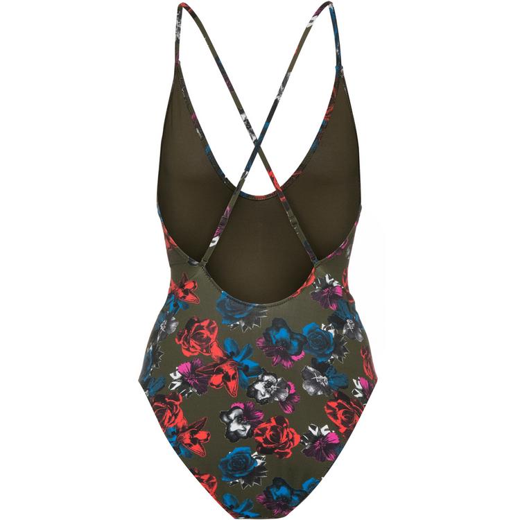 Calvin Klein Calvin Klein PLUNGE ONEPIECE Badeanzug Damen - frances flower crocodile aop - 0 | SportScheck