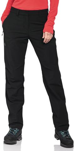 Rückansicht von Schöffel Engadin1 Warm Thermohose Damen black