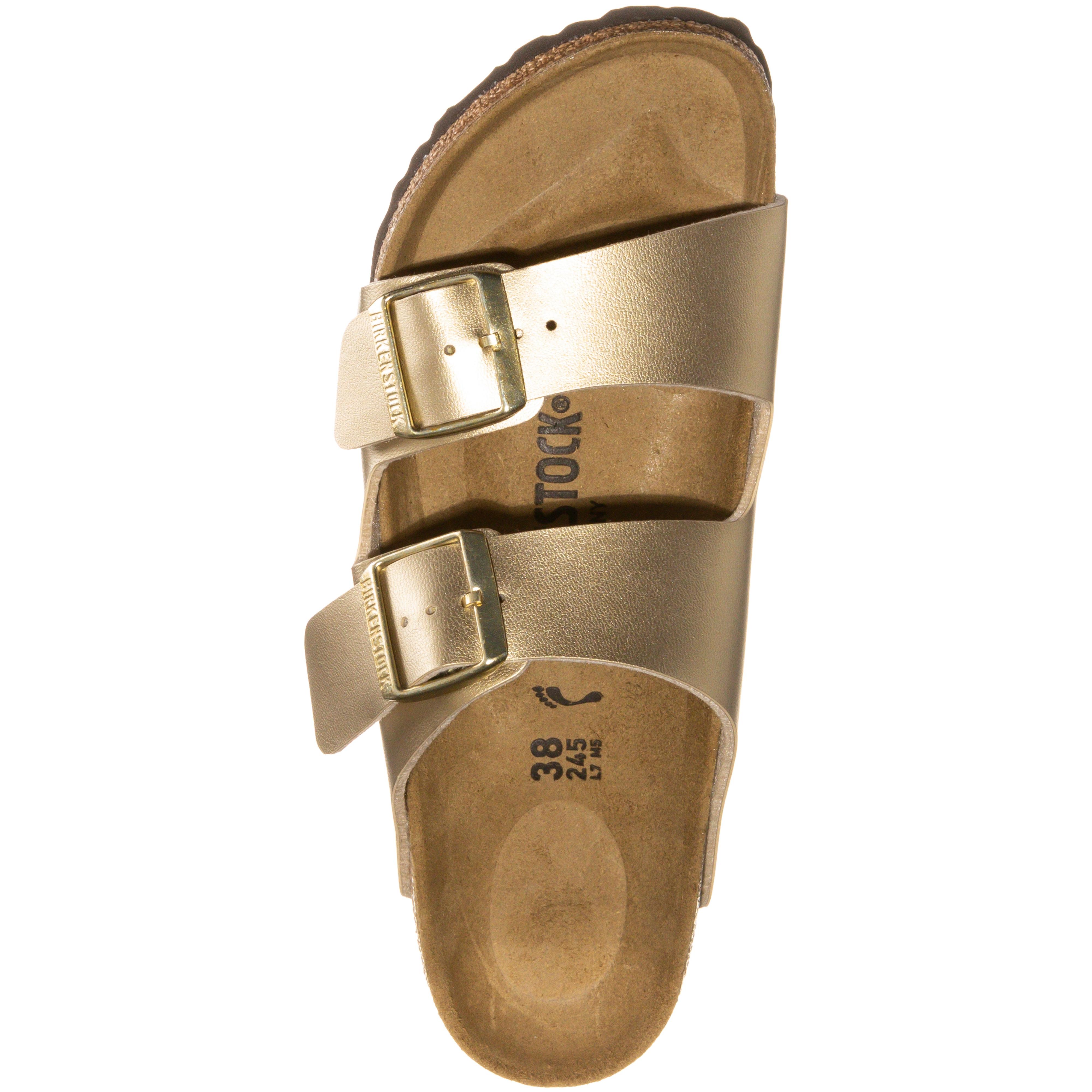 Birkenstock Arizona Sandalen Damen gold im Online Shop von SportScheck kaufen