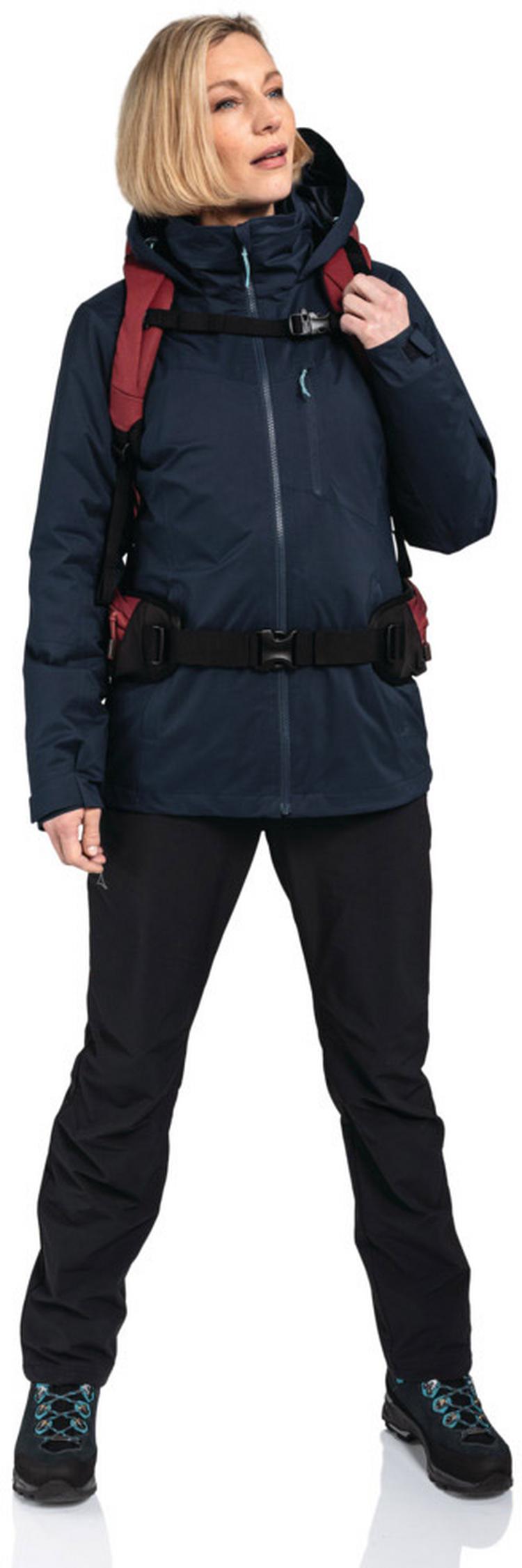 Sch&ouml;ffel Sch&ouml;ffel ZipIn Stanzach Funktionsjacke Damen - navy blazer - 6 | SportScheck