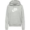 Nike NSW Club Hoodie Damen - dark grey heather-white