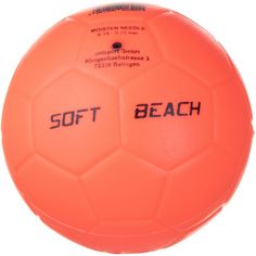 Rückansicht von Kempa Soft Beach Handball fluo red