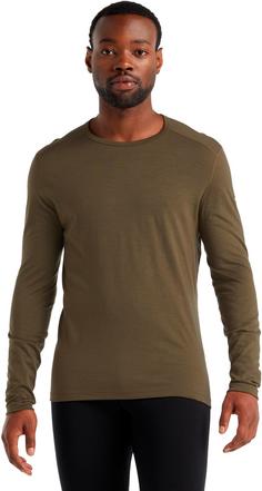 Rückansicht von Icebreaker Merino 200 Oasis Funktionsshirt Herren loden