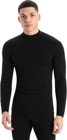 Rückansicht von Icebreaker Merino 260 Tech Funktionsshirt Herren black