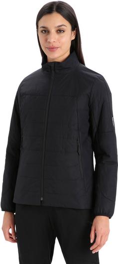 Rückansicht von Icebreaker MerinoLoft Steppjacke Damen black