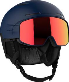 Salomon DRIVER PRO Sigma Mips Skihelm dress blue-black