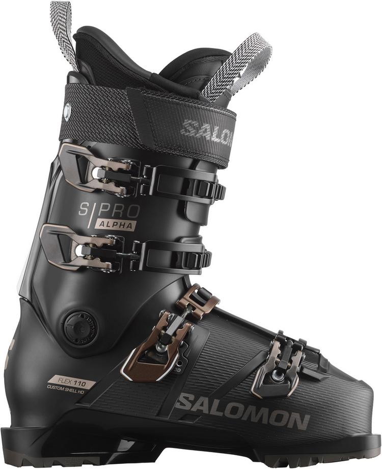 Salomon Salomon S/PRO ALPHA 110 Skischuhe Herren - black-titanium metal - 0 | SportScheck