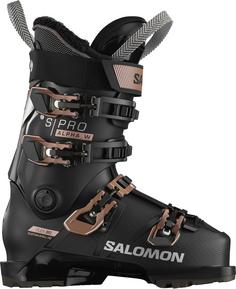 Salomon S/PRO ALPHA 90 W Skischuhe Damen black-pink gold-silver