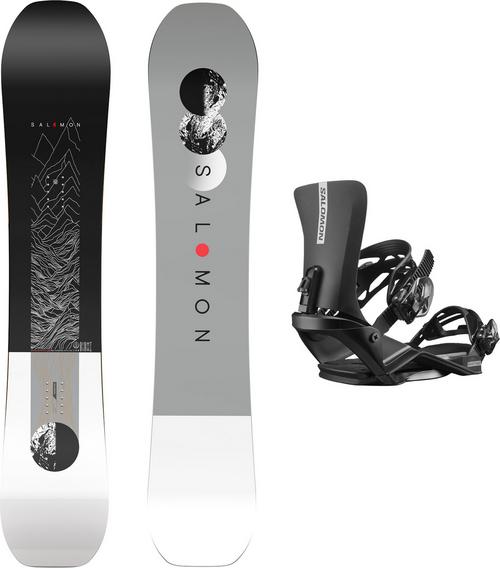 Salomon SIGHT + RHYTHM BLACK All-Mountain Board Herren