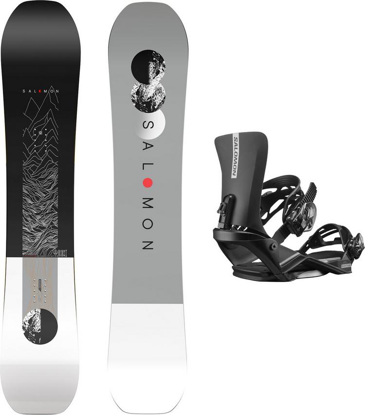 Salomon Salomon SIGHT + RHYTHM BLACK All-Mountain Board Herren - black-white - 0 | SportScheck