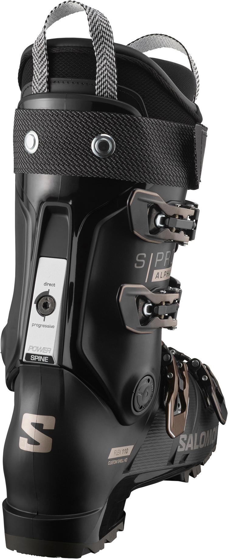 Salomon Salomon S/PRO ALPHA 110 Skischuhe Herren - black-titanium metal - 0 | SportScheck