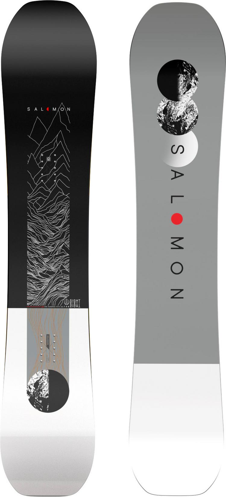 Salomon Salomon SIGHT + RHYTHM BLACK All-Mountain Board Herren - black-white - 0 | SportScheck