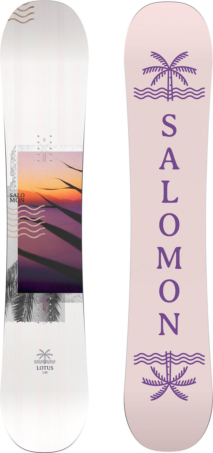 Salomon Salomon LOTUS+RHYTHM All-Mountain Board Damen - white-rose-mauve - 0 | SportScheck
