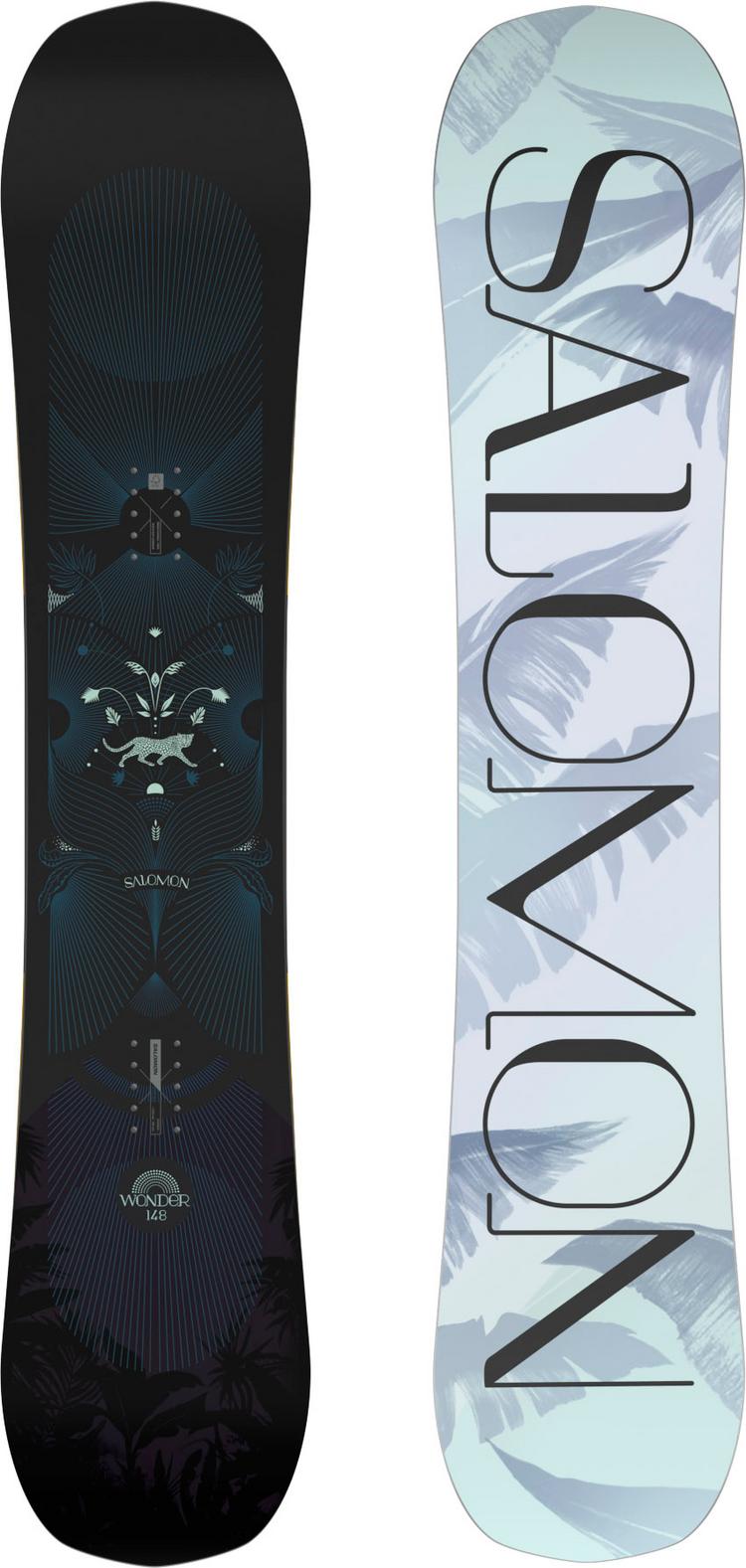 Salomon Salomon WONDER + NESTA MINT All-Mountain Board Damen - black-white-blue - 0 | SportScheck