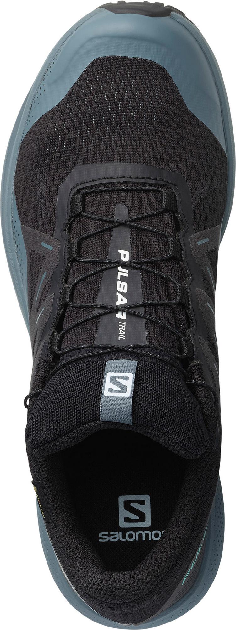 Salomon Salomon PULSAR TRAIL Laufschuhe Herren - black-stormy weather-mint leaf - 0 | SportScheck