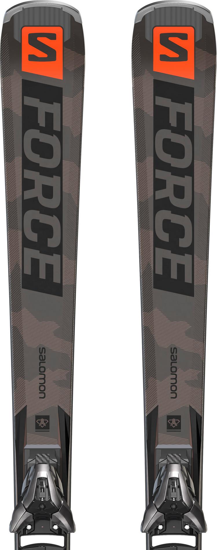 Salomon Salomon E  S/FORCE TI.80+Z12G Carving Ski - black-red - 1 | SportScheck