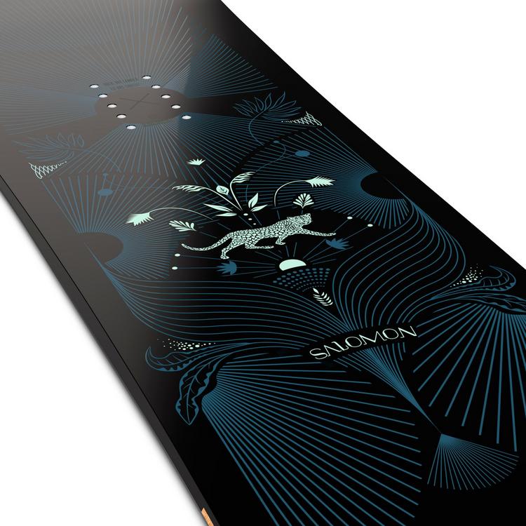 Salomon Salomon WONDER + NESTA MINT All-Mountain Board Damen - black-white-blue - 2 | SportScheck