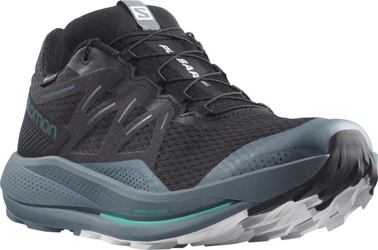 Salomon Salomon PULSAR TRAIL Laufschuhe Herren - black-stormy weather-mint leaf - 2 | SportScheck