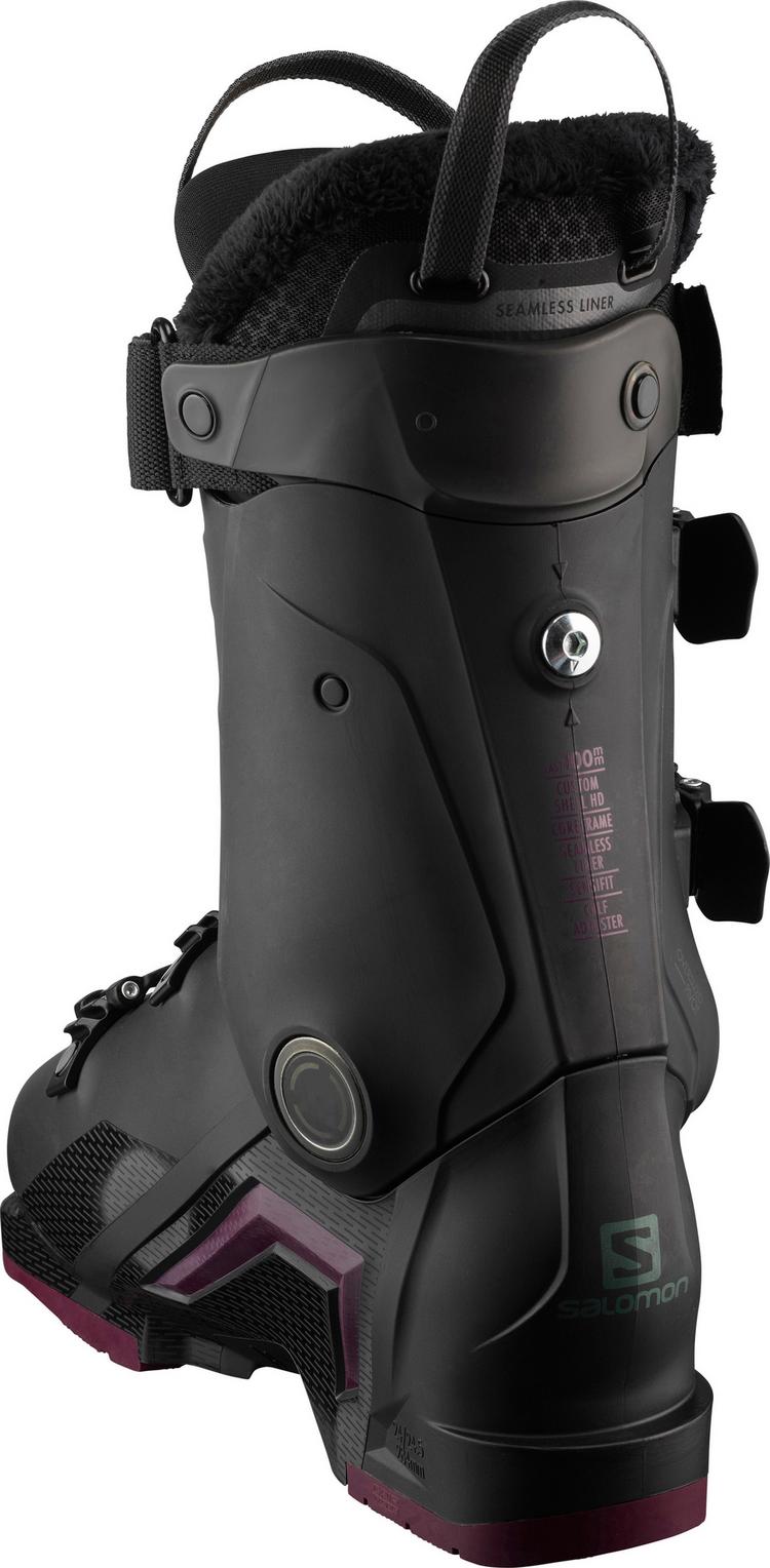 Salomon Salomon S/PRO 100 W GW Skischuhe Damen - black-burgandy-shift green - 2 | SportScheck