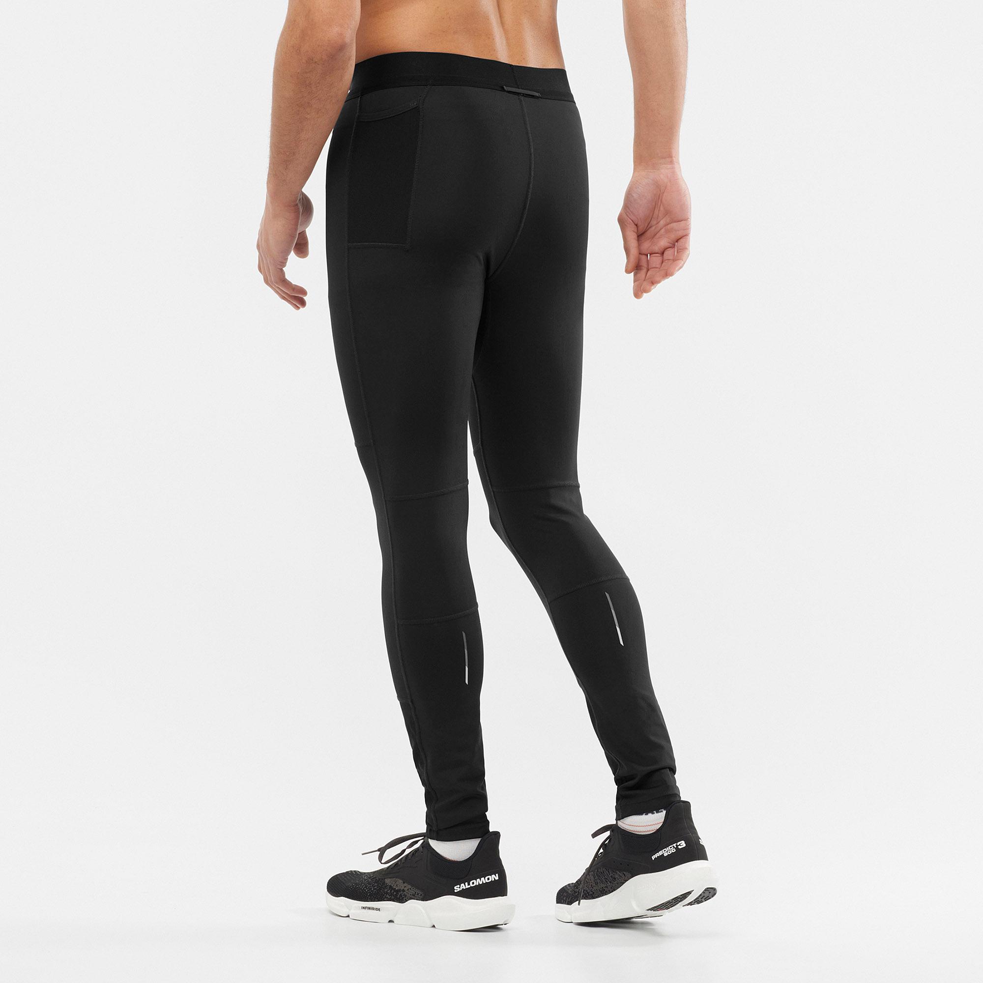 Black nike leggings mens online