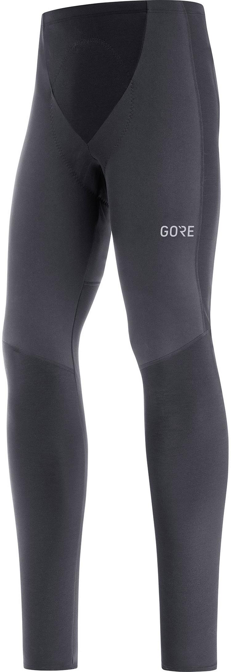 GOREWEAR GOREWEAR C3 Partial Thermo Tights+ Fahrradtights Herren - black-neon yellow - 0 | SportScheck