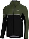 GOREWEAR R7 Partial GTX I Laufjacke Herren - black-utility green