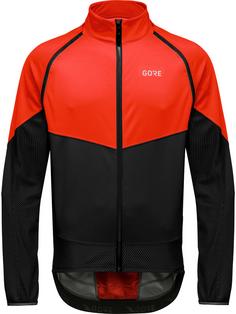 Rückansicht von GOREWEAR GORE-TEX PHANTOM Fahrradjacke Herren fireball-black