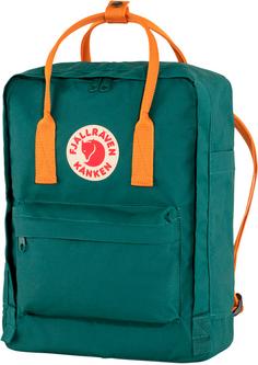 FJÄLLRÄVEN Rucksack Kånken Daypack arctic green-spicy orange