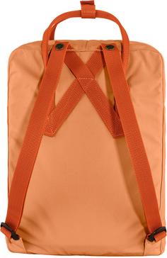 Rückansicht von FJÄLLRÄVEN Rucksack Kånken Daypack peach sand-terracotta brown