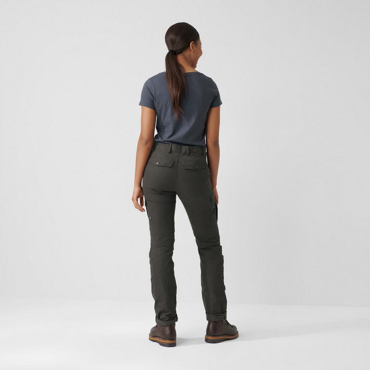 FJ&Auml;LLR&Auml;VEN FJ&Auml;LLR&Auml;VEN Karla Pro Wanderhose Damen - dark grey - 1 | SportScheck