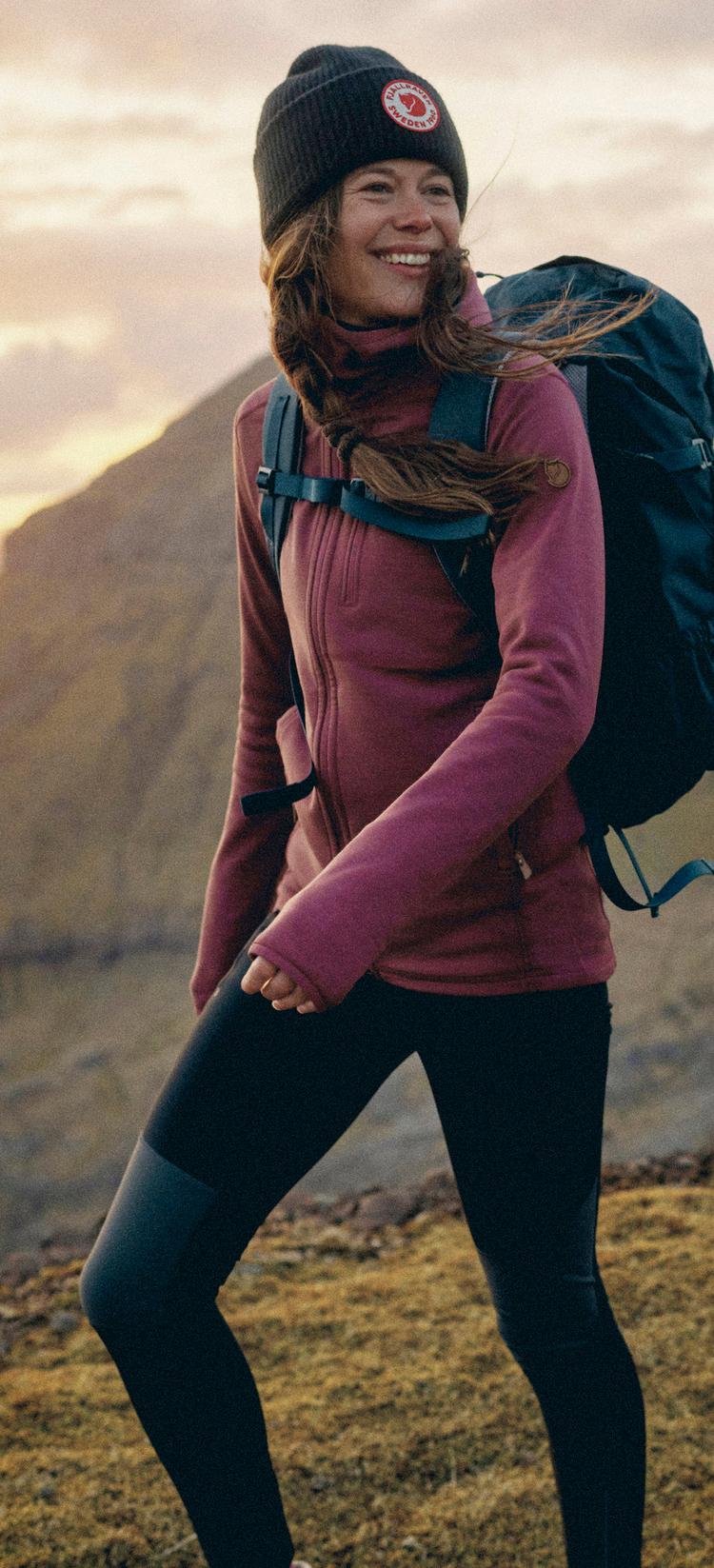 FJ&Auml;LLR&Auml;VEN FJ&Auml;LLR&Auml;VEN Abisko V&auml;rm Tights Damen - black-iron grey - 1 | SportScheck