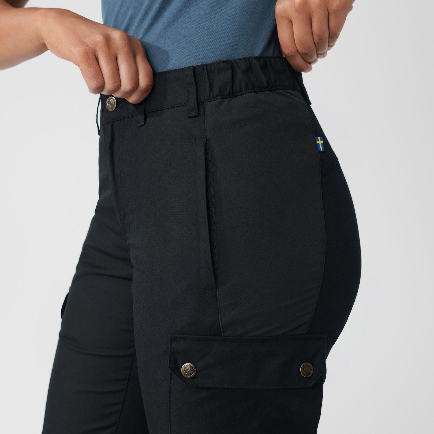 FJÄLLRÄVEN Stina Wanderhose Damen black im Online Shop von