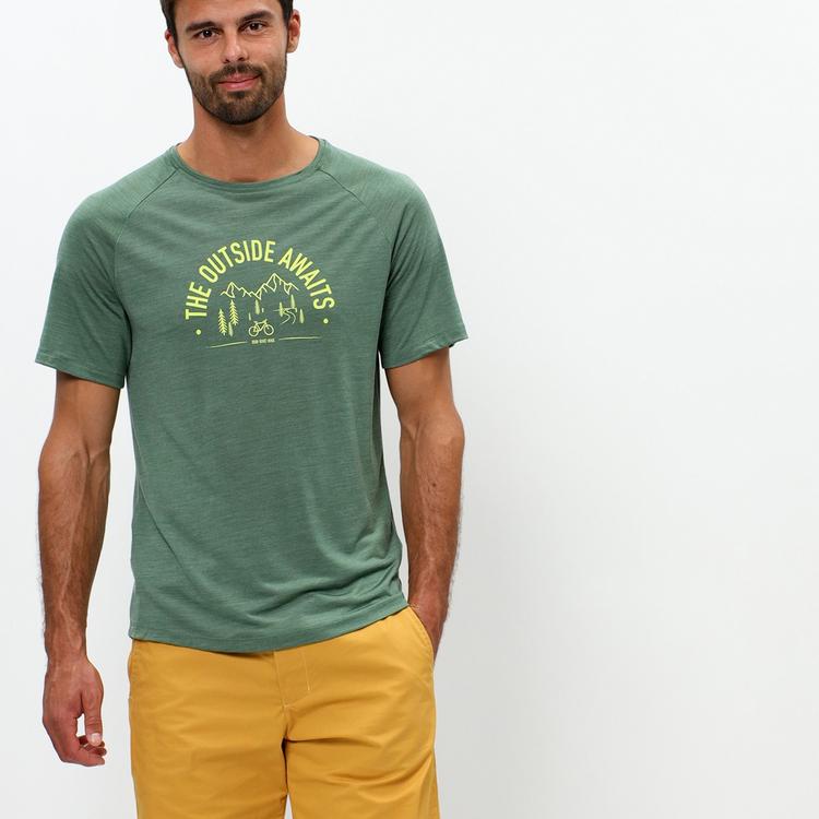 Odlo Odlo CONCORD BIKE Funktionsshirt Herren - mirtle melange - 1 | SportScheck