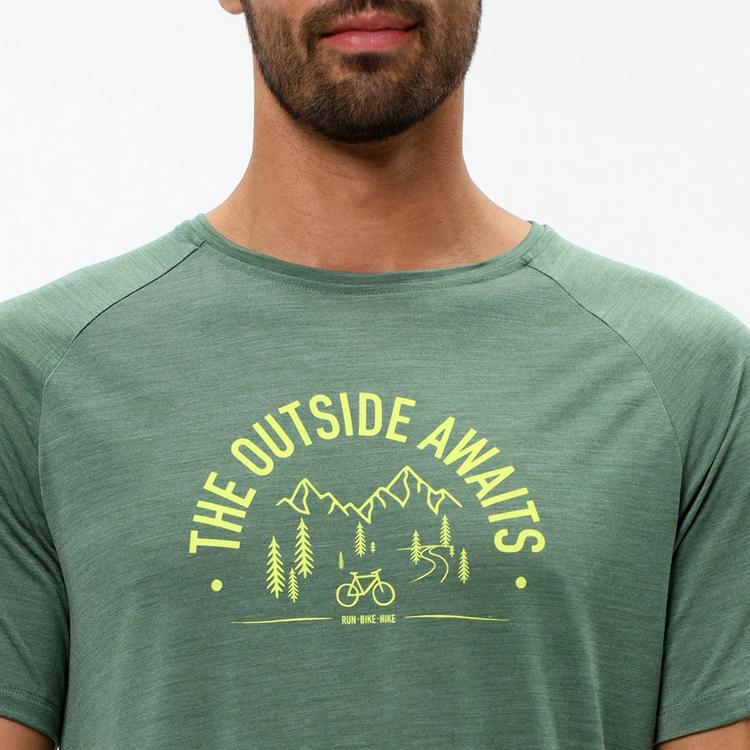 Odlo Odlo CONCORD BIKE Funktionsshirt Herren - mirtle melange - 4 | SportScheck