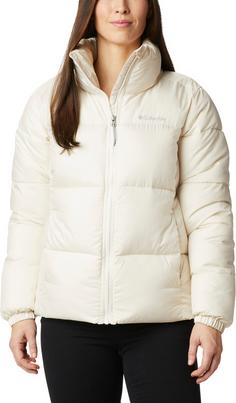 Rückansicht von Columbia Puffect Steppjacke Damen chalk