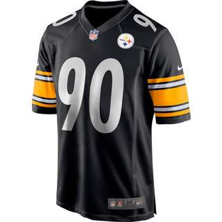 Nike T. J. Watt Pittsburgh Steelers American Football Trikot Herren black
