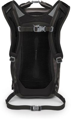 Rückansicht von Osprey Rucksack TRANSPORTER ROLL TOP WP 25 Daypack black