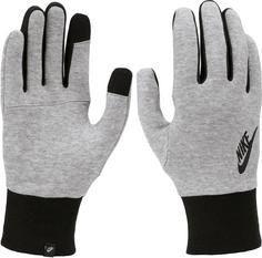 Nike TG Club Fleece 2.0 Handschuhe dark grey heather-black-black