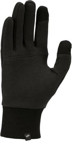 Rückansicht von Nike TG Club Fleece 2.0 Fingerhandschuhe black-black-white