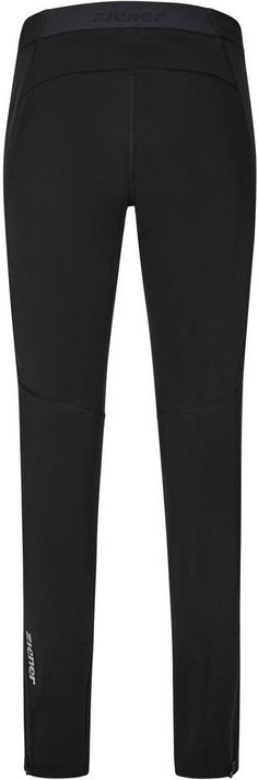 Rückansicht von Ziener Nura Langlaufhose Damen black