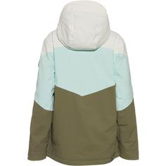 Rückansicht von Roxy WINTER HAVEN Skijacke Damen deep lichen green