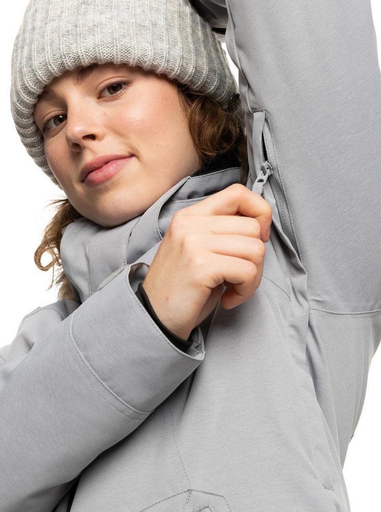 Roxy Roxy MEADE Skijacke Damen - heather grey - 3 | SportScheck