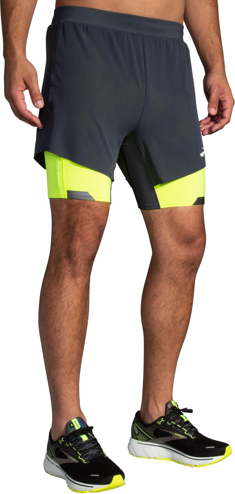 Brooks Brooks Visible Funktionsshorts Herren - asphalt-nightlife - 0 | SportScheck
