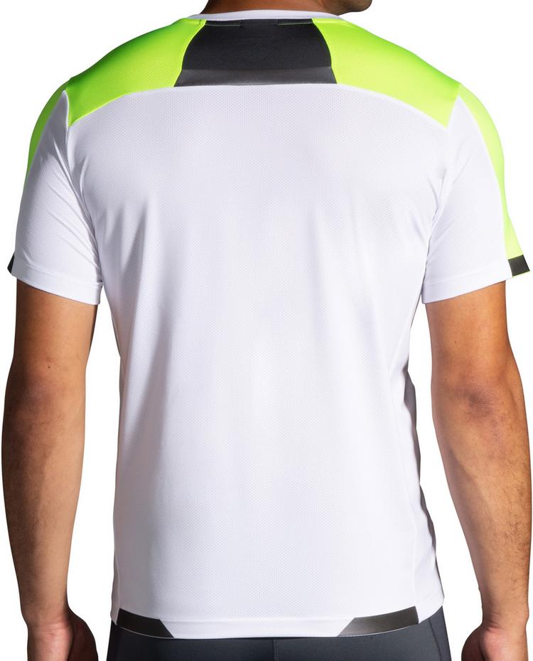 Brooks Brooks Visible Funktionsshirt Herren - white-asphalt-nightlife - 1 | SportScheck