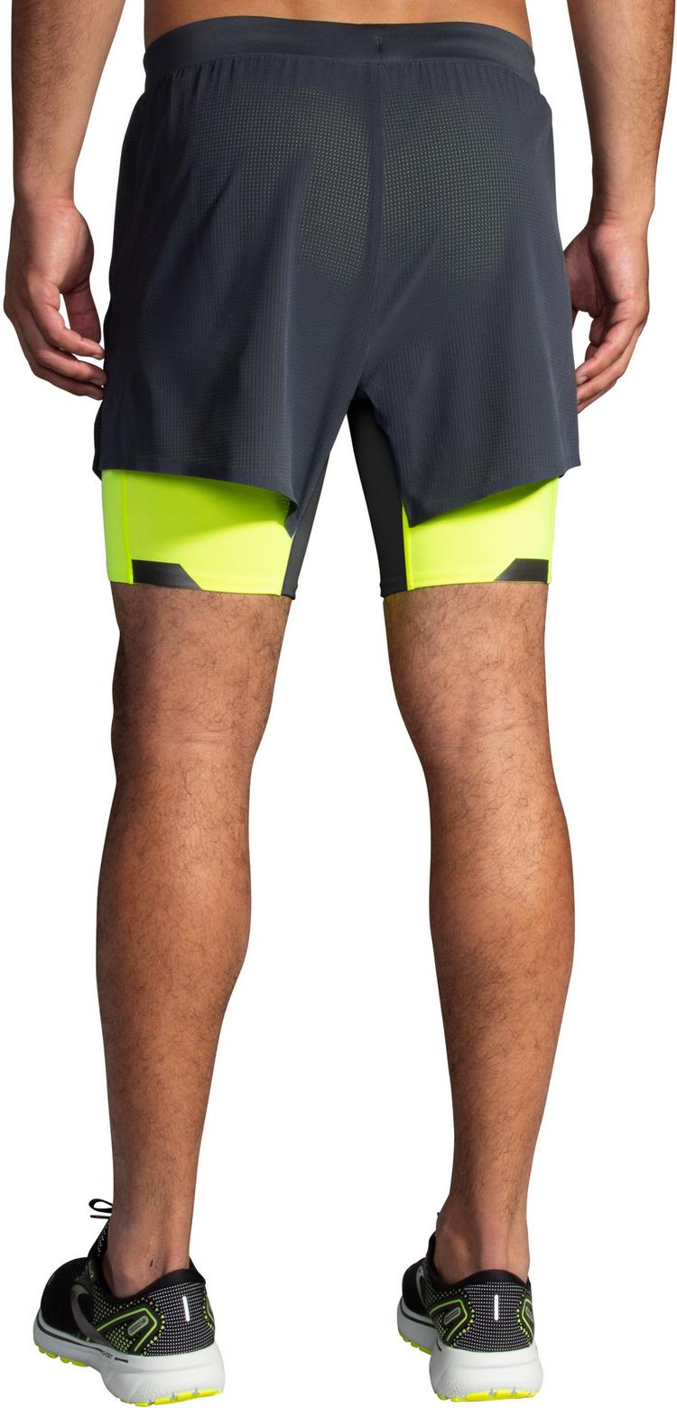Brooks Brooks Visible Funktionsshorts Herren - asphalt-nightlife - 1 | SportScheck